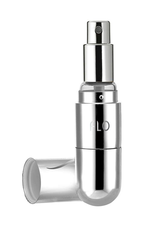 Flo Refillable Fragrance Atomizer Silver 6 ml 